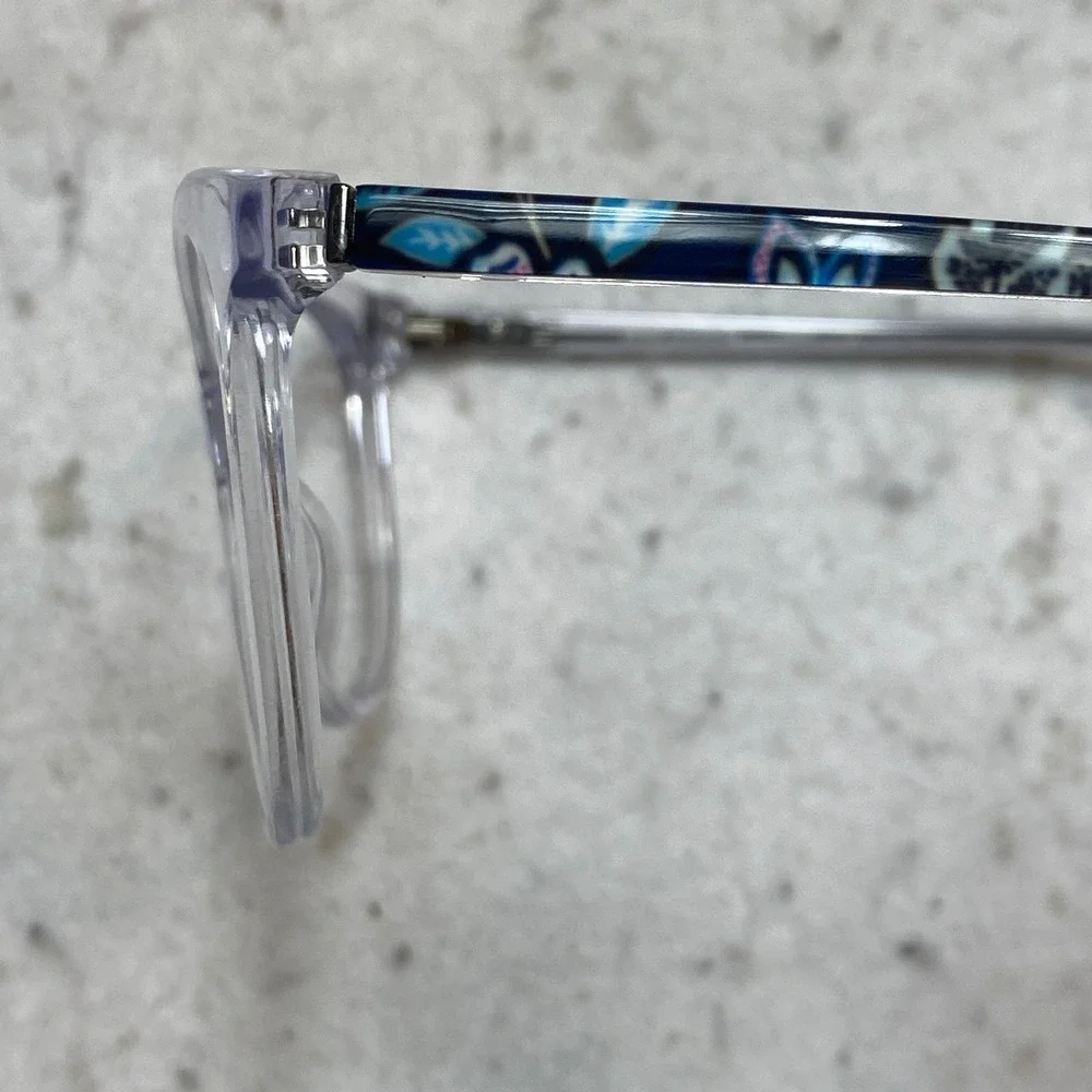 Vera Bradley Char Tropics Eyeglasses Tapestry Clear Floral 55-17-135 UV400